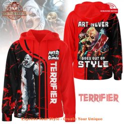 Terrifier Art Never Goes Out Of Style Hoodie