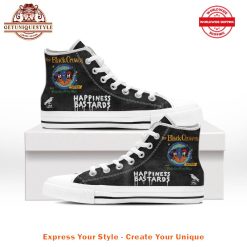 The Black Crowes Happiness Bastards High Top Canvas Shoes