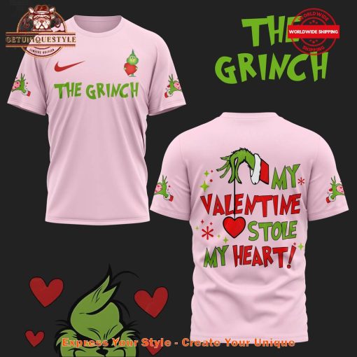 The Grinch My Valentine Stole My Heart Shirt