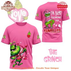 The Grinch Valentine Day Cancelled Shirt