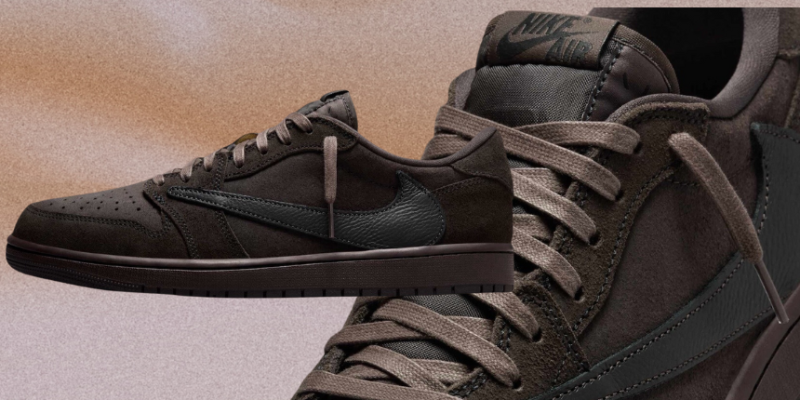 Travis Scott x Air Jordan 1 Low OG Velvet Brown 4