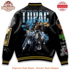 Tupac All Eyez On Me Legacy Tour Baseball Jacket