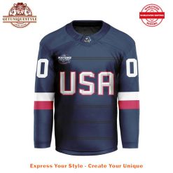 USA 2025 4 Nations FaceOff Nation Team Limied Edition Jersey