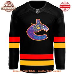 Vancouver Canucks Celebrate Diwali Night 2024 Jersey