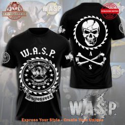 WASP Band 42 Years And Forever Limited Edition Shirt Collection