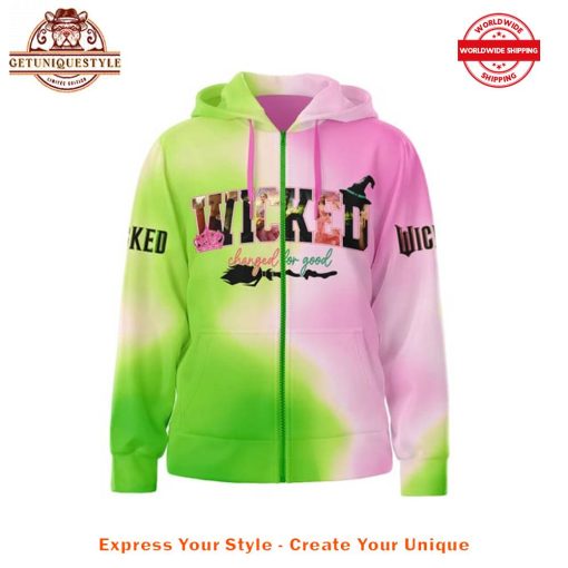 Wicked Changed For Good Limited Zip Hoodie