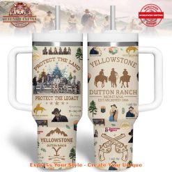 Yellowstone Dutton Ranch 40oz Stanley Tumbler