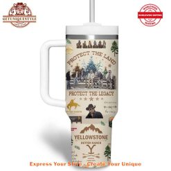 Yellowstone Dutton Ranch 40oz Stanley Tumbler