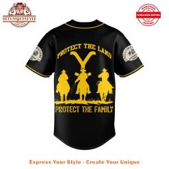 Yellowstone Protect The Family Baseball Jersey