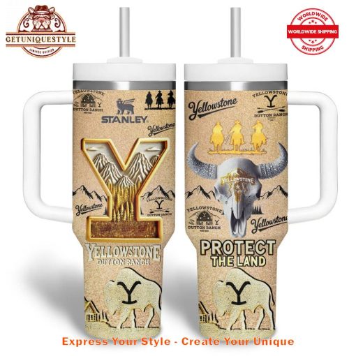 Yellowstone Protect The Land 40oz Stanley Tumbler