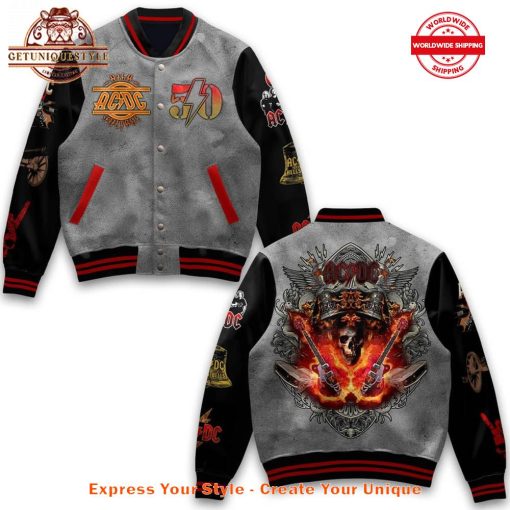 AC/DC High Voltage Spirit Baseball Jacket