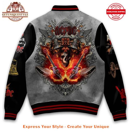 AC/DC High Voltage Spirit Baseball Jacket