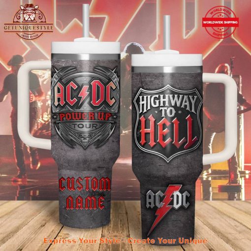 AC/DC Highway To Hell 40oz Stanley Tumbler