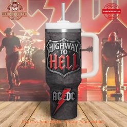 ACDC Highway To Hell 40oz Stanley Tumbler