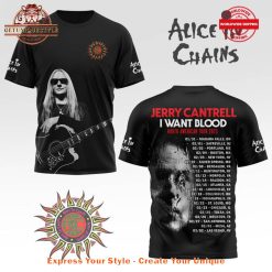 Alice In Chains Jerry Cantrell I Want Blood Tour 2025 Shirt