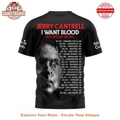 Alice In Chains Jerry Cantrell I Want Blood Tour 2025 Shirt