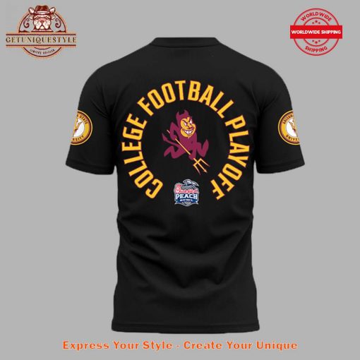 Arizona State Sun Devils Peach Bowl Forks Up Horns Down Shirt