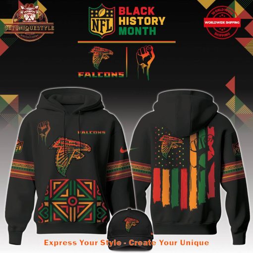 Atlanta Falcons NFL Black History Month Limited Edition 2025 Hoodie