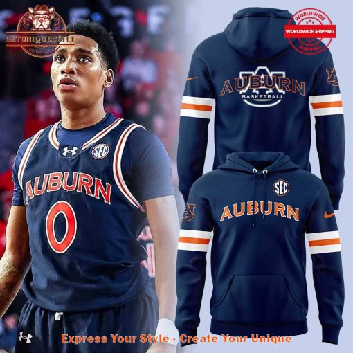 Auburn Tiger Basketball New Uniform 2025 Hoodie