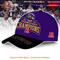 Baltimore Ravens 2024 AFC North Champions Cap