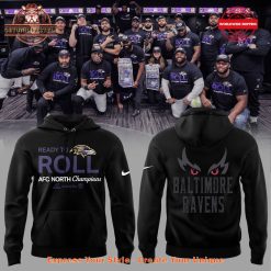 Baltimore Ravens 2024 AFC North Division Champions Hoodie