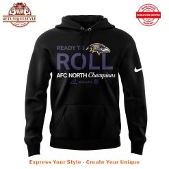 Baltimore Ravens 2024 AFC North Division Champions Hoodie