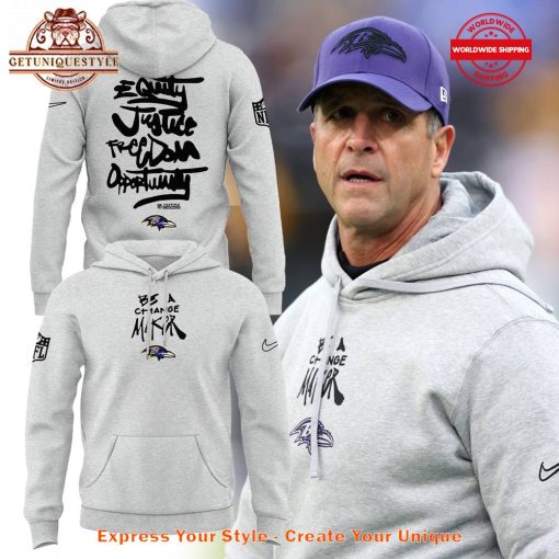 Baltimore Ravens Be A Change Maker Hoodie