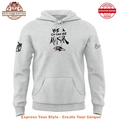 Baltimore Ravens Be A Change Maker Hoodie