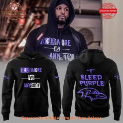 Baltimore Ravens I Bleed Purple Hoodie