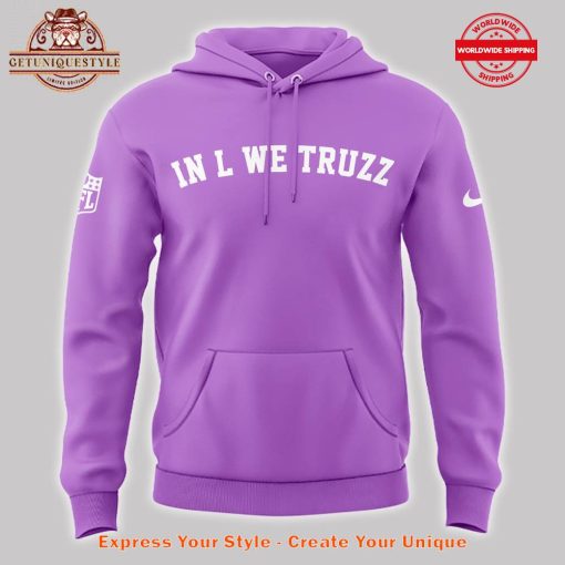 Baltimore Ravens x Samuel L Jackson In L We Truzz Purple Hoodie