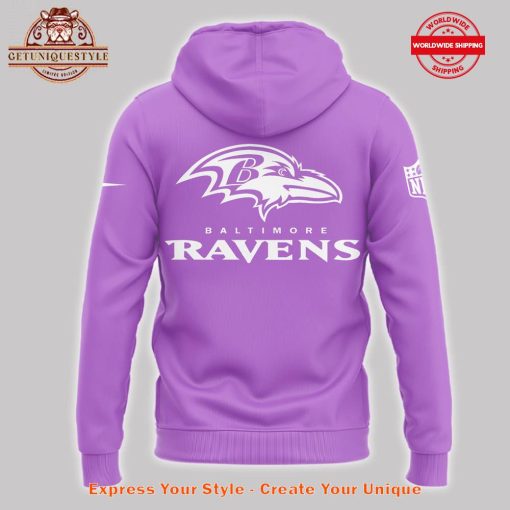 Baltimore Ravens x Samuel L Jackson In L We Truzz Purple Hoodie