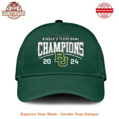 Baylor Bears Kinder Texas Bowl Champions 2024 Hoodie