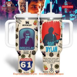 Bob Dylan Highway 61 Revisited 40oz Stanley Tumbler