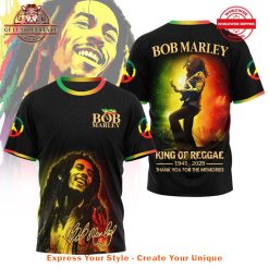 Bob Marley King Of Reggae Shirt Collection