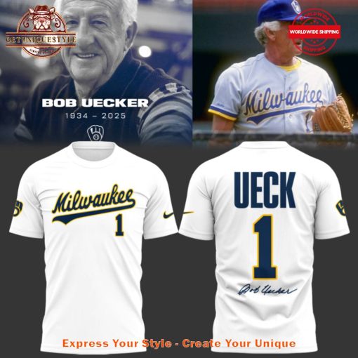 Bob Uecker x Milwaukee Brewers Honoring The Legend Shirt