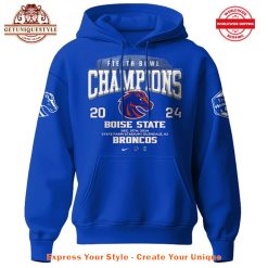 Boise State Broncos Fiesta Bowl Champions 2024 Hoodie