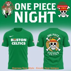 Boston Celtics x One Piece Night Limited Edition Shirt