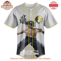 Bruce Lee Be Water My Friend Baseball Jersey