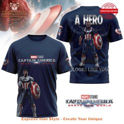 Captain America Brave New World A Hero Looks Like You Shirt