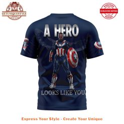 Captain America Brave New World A Hero Looks Like You Shirt