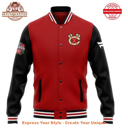 Chicago Blackhawks Winter Classic 2025 Limited Baseball Jacket