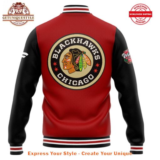 Chicago Blackhawks Winter Classic 2025 Limited Baseball Jacket