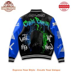 Chris Brown Look at Me Now Baseball Jacket