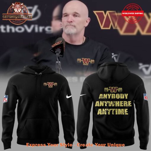 Coach Dan Quinn Washington Commanders Any Strength Hoodie