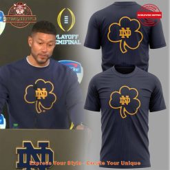 Coach Marcus Freeman Notre Dame Clover Shirt Collection