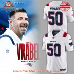 Coach Mike Vrabel New England Patriots 2025 Jersey