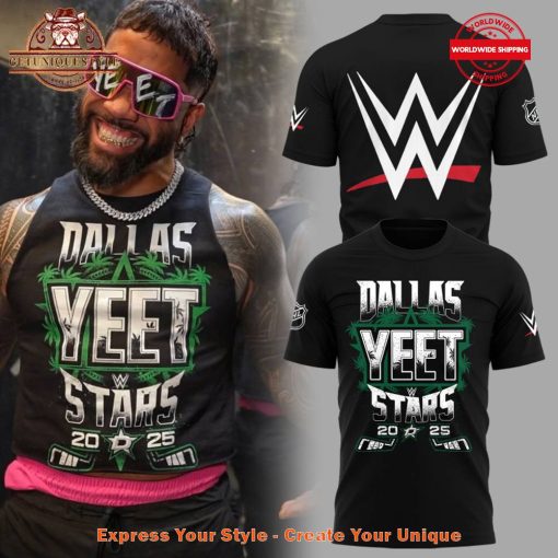 Dallas Stars x YEET 2025 Limited Edition Black Shirt Collection