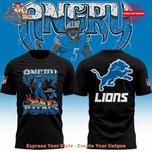 David Montgomery x Detroit Lions Angry Runs Collection