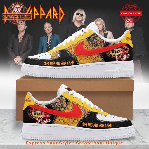 Def Leppard Love Bites And Love Leppard Air Force 1