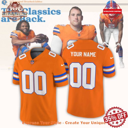 Denver Broncos 1977 Inspired Throwback Edition Jersey